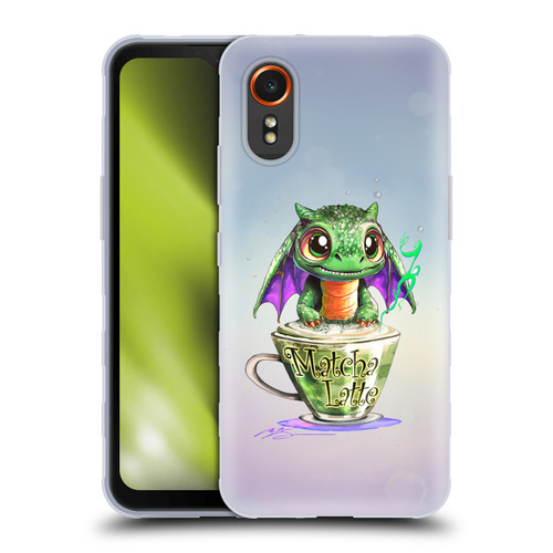 Ruth Thompson Cup O Dragons Matcha Soft Gel Case for Samsung Galaxy Xcover7 5G