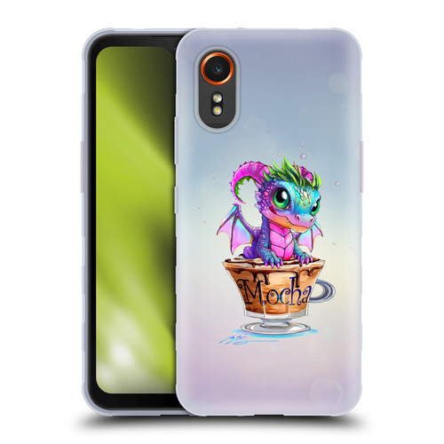 Ruth Thompson Cup O Dragons Mocha Soft Gel Case for Samsung Galaxy Xcover7 5G