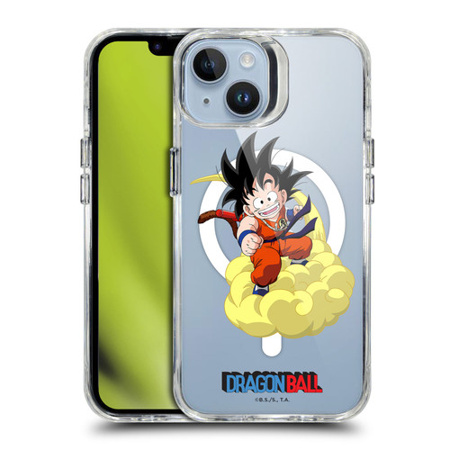 Dragon Ball Iconic Graphics Young Goku SHOCKPROOF BUMPER CASE COMPATIBLE WITH Apple iPhone 14 & MAGSAFE