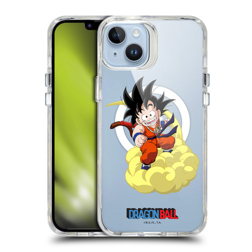 Dragon Ball Iconic Graphics Young Goku SHOCKPROOF BUMPER CASE COMPATIBLE WITH Apple iPhone 14 Plus & MAGSAFE