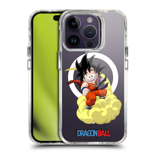 Dragon Ball Iconic Graphics Young Goku SHOCKPROOF BUMPER CASE COMPATIBLE WITH Apple iPhone 14 Pro & MAGSAFE