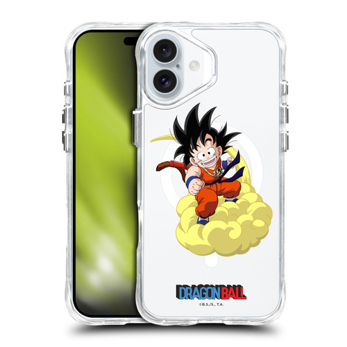 Dragon Ball Iconic Graphics Young Goku SHOCKPROOF BUMPER CASE COMPATIBLE WITH Apple iPhone 16 Plus & MAGSAFE