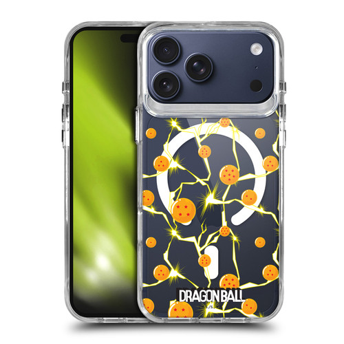 Dragon Ball Iconic Graphics Dragon Balls Pattern SHOCKPROOF BUMPER CASE COMPATIBLE WITH Apple iPhone 17 Pro Max & MAGSAFE
