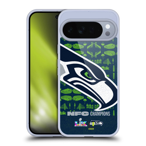 NFL 2026 Super Bowl LX Champions Seattle Oversized Soft Gel Case for Google Pixel 10 Pro XL