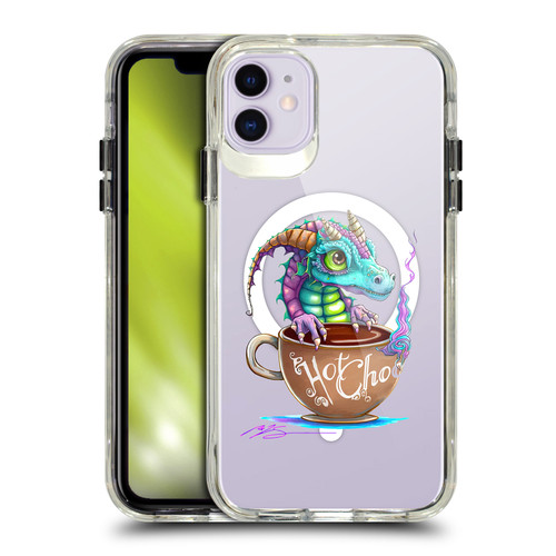 Ruth Thompson Cups and Dragons Hot Chocolate SHOCKPROOF BUMPER CASE COMPATIBLE WITH Apple iPhone 11 & MAGSAFE