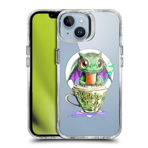 Ruth Thompson Cups and Dragons Matcha SHOCKPROOF BUMPER CASE COMPATIBLE WITH Apple iPhone 14 & MAGSAFE