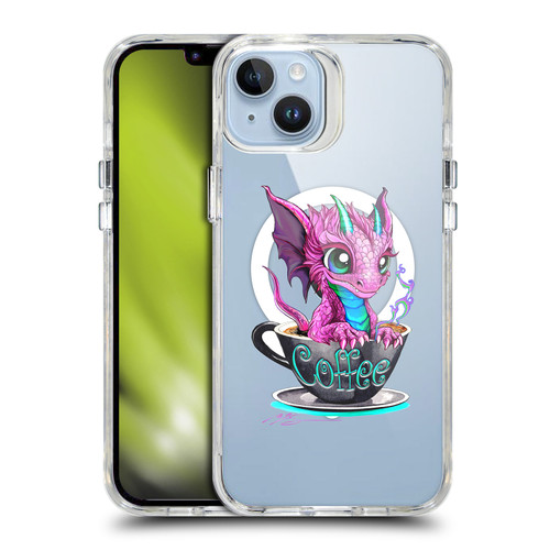 Ruth Thompson Cups and Dragons Coffee SHOCKPROOF BUMPER CASE COMPATIBLE WITH Apple iPhone 14 Plus & MAGSAFE