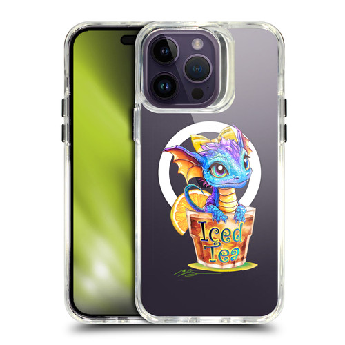 Ruth Thompson Cups and Dragons Iced Tea SHOCKPROOF BUMPER CASE COMPATIBLE WITH Apple iPhone 14 Pro Max & MAGSAFE