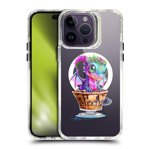 Ruth Thompson Cups and Dragons Mocha SHOCKPROOF BUMPER CASE COMPATIBLE WITH Apple iPhone 14 Pro Max & MAGSAFE