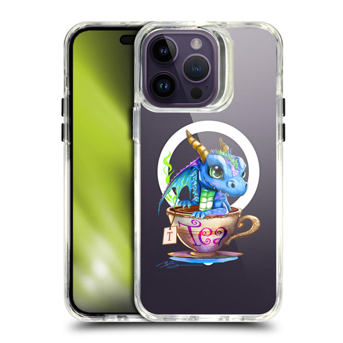 Ruth Thompson Cups and Dragons Tea SHOCKPROOF BUMPER CASE COMPATIBLE WITH Apple iPhone 14 Pro Max & MAGSAFE