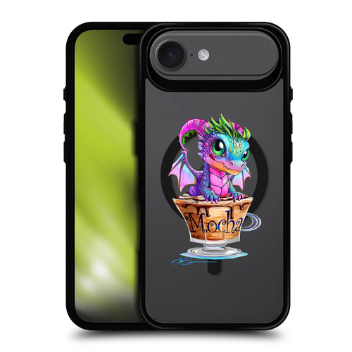 Ruth Thompson Cups and Dragons Mocha BLACK SHOCKPROOF BUMPER CASE COMPATIBLE WITH Apple iPhone 17 Air & MAGSAFE