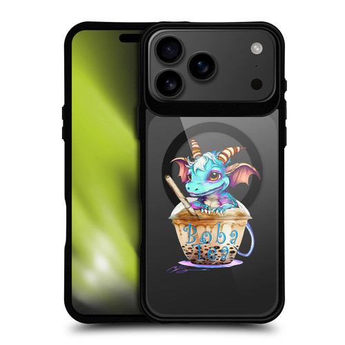 Ruth Thompson Cups and Dragons Boba Tea BLACK SHOCKPROOF BUMPER CASE COMPATIBLE WITH Apple iPhone 17 Pro Max & MAGSAFE