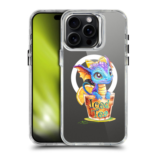 Ruth Thompson Cups and Dragons Iced Tea SHOCKPROOF BUMPER CASE COMPATIBLE WITH Apple iPhone 15 Pro Max & MAGSAFE