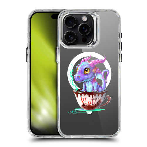 Ruth Thompson Cups and Dragons Latte SHOCKPROOF BUMPER CASE COMPATIBLE WITH Apple iPhone 15 Pro Max & MAGSAFE