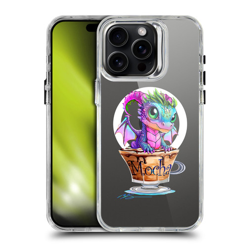 Ruth Thompson Cups and Dragons Mocha SHOCKPROOF BUMPER CASE COMPATIBLE WITH Apple iPhone 15 Pro Max & MAGSAFE