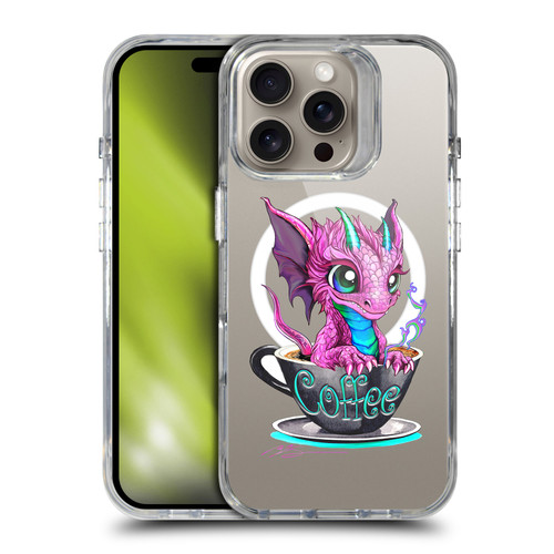 Ruth Thompson Cups and Dragons Coffee SHOCKPROOF BUMPER CASE COMPATIBLE WITH Apple iPhone 16 Pro & MAGSAFE