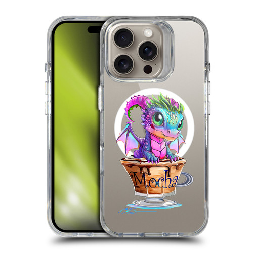 Ruth Thompson Cups and Dragons Mocha SHOCKPROOF BUMPER CASE COMPATIBLE WITH Apple iPhone 16 Pro & MAGSAFE