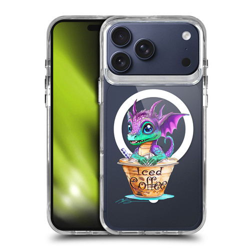Ruth Thompson Cups and Dragons Iced Coffee SHOCKPROOF BUMPER CASE COMPATIBLE WITH Apple iPhone 17 Pro Max & MAGSAFE