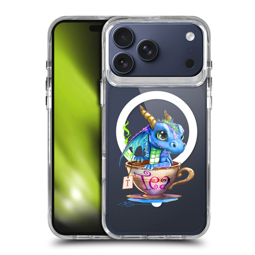 Ruth Thompson Cups and Dragons Tea SHOCKPROOF BUMPER CASE COMPATIBLE WITH Apple iPhone 17 Pro Max & MAGSAFE