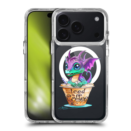 Ruth Thompson Cups and Dragons Iced Coffee SHOCKPROOF BUMPER CASE COMPATIBLE WITH Apple iPhone 17 Pro & MAGSAFE