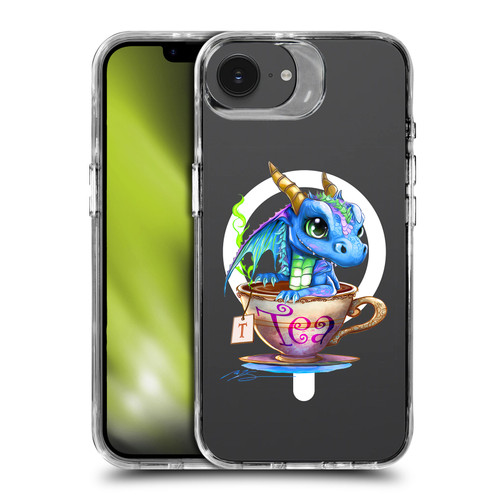 Ruth Thompson Cups and Dragons Tea SHOCKPROOF BUMPER CASE COMPATIBLE WITH Apple iPhone 16e / Apple iPhone 17e & MAGSAFE