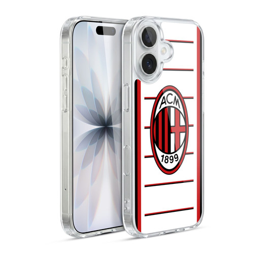AC Milan 2022/23 Away Kit Soft Gel Case for Apple iPhone 17