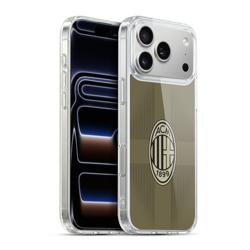 AC Milan 2022/23 Third Kit Soft Gel Case for Apple iPhone 17 Pro Max