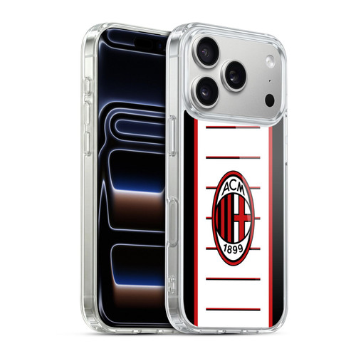 AC Milan 2022/23 Away Kit Soft Gel Case for Apple iPhone 17 Pro