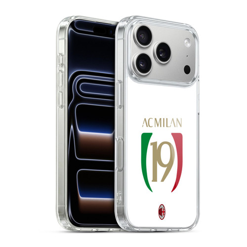 AC Milan 2022/23 Scudetto We The Champions Soft Gel Case for Apple iPhone 17 Pro