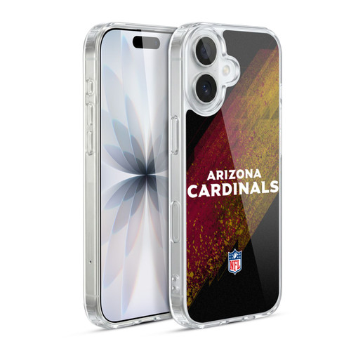 NFL Arizona Cardinals Logo Blur Soft Gel Case for Apple iPhone 17
