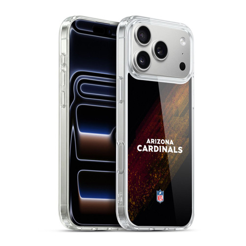 NFL Arizona Cardinals Logo Blur Soft Gel Case for Apple iPhone 17 Pro Max