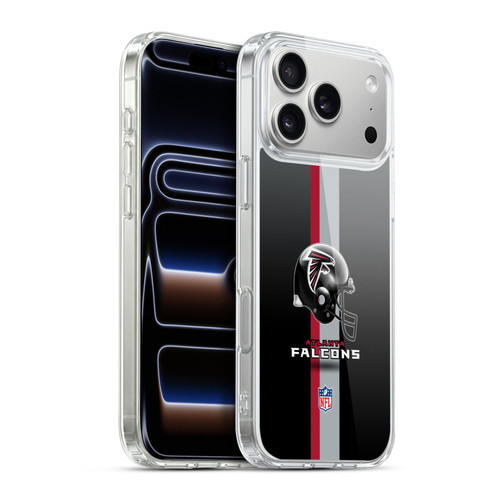 NFL Atlanta Falcons Logo Helmet Soft Gel Case for Apple iPhone 17 Pro Max