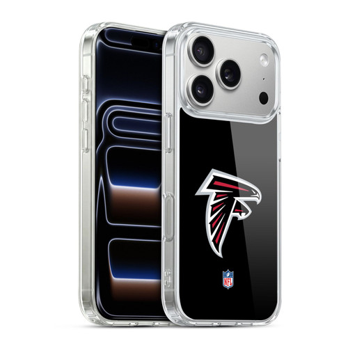 NFL Atlanta Falcons Logo Plain Soft Gel Case for Apple iPhone 17 Pro