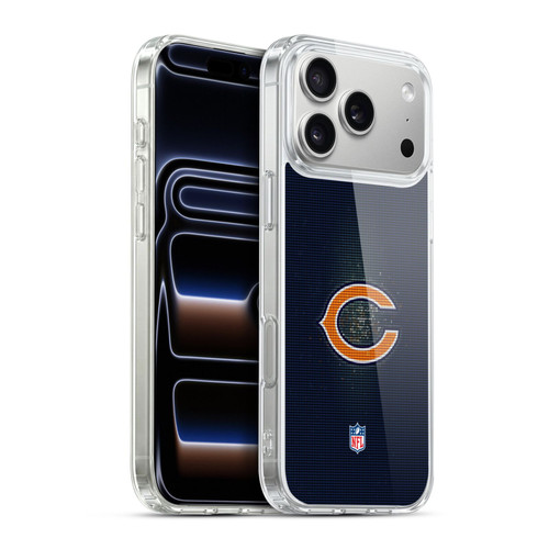 NFL Chicago Bears Artwork LED Soft Gel Case for Apple iPhone 17 Pro Max
