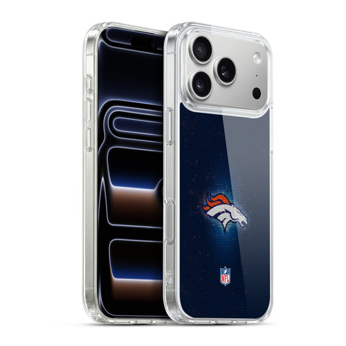 NFL Denver Broncos Artwork LED Soft Gel Case for Apple iPhone 17 Pro Max