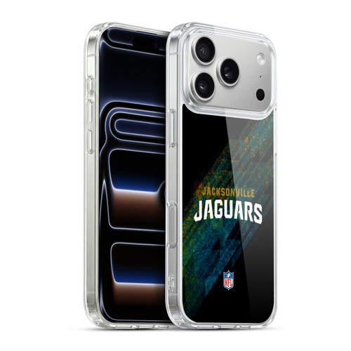 NFL Jacksonville Jaguars Logo Blur Soft Gel Case for Apple iPhone 17 Pro Max