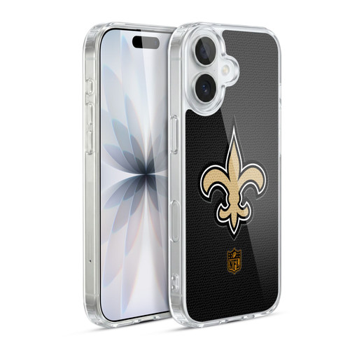 NFL New Orleans Saints Logo Football Soft Gel Case for Apple iPhone 17