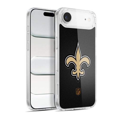 NFL New Orleans Saints Logo Football Soft Gel Case for Apple iPhone 17 Air