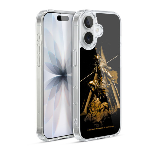 Assassin's Creed Odyssey Artwork Alexios And Snakes Soft Gel Case for Apple iPhone 17