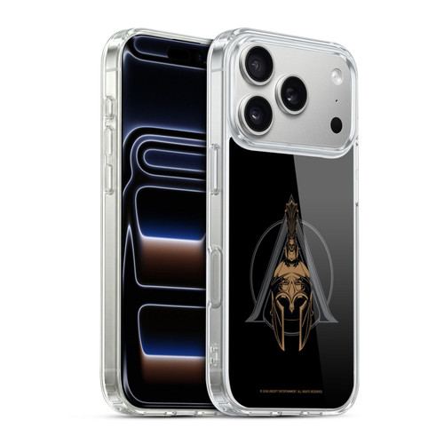 Assassin's Creed Odyssey Artwork Gold Helmet Soft Gel Case for Apple iPhone 17 Pro