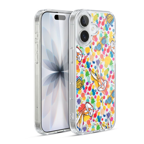 Looney Tunes Bugs Bunny Splatter Soft Gel Case for Apple iPhone 17