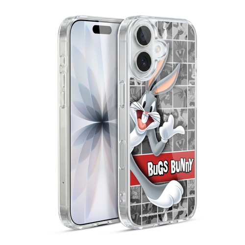 Looney Tunes Bugs Bunny Tiles Soft Gel Case for Apple iPhone 17
