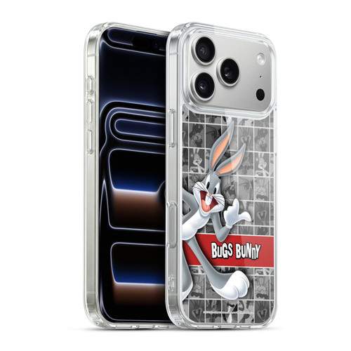 Looney Tunes Bugs Bunny Tiles Soft Gel Case for Apple iPhone 17 Pro Max