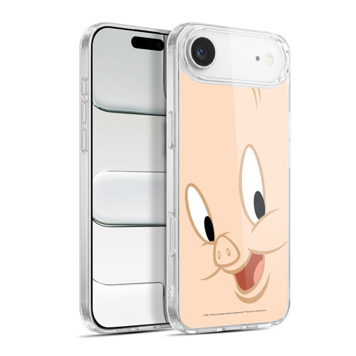 Looney Tunes Full Face Porky Pig Soft Gel Case for Apple iPhone 17 Air