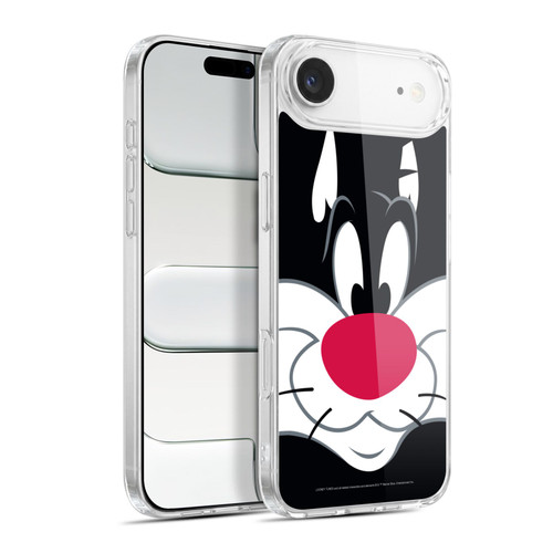 Looney Tunes Full Face Sylvester The Cat Soft Gel Case for Apple iPhone 17 Air