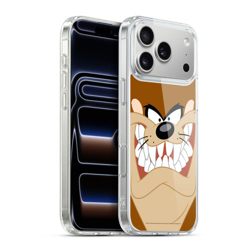 Looney Tunes Full Face Tasmanian Devil Soft Gel Case for Apple iPhone 17 Pro Max