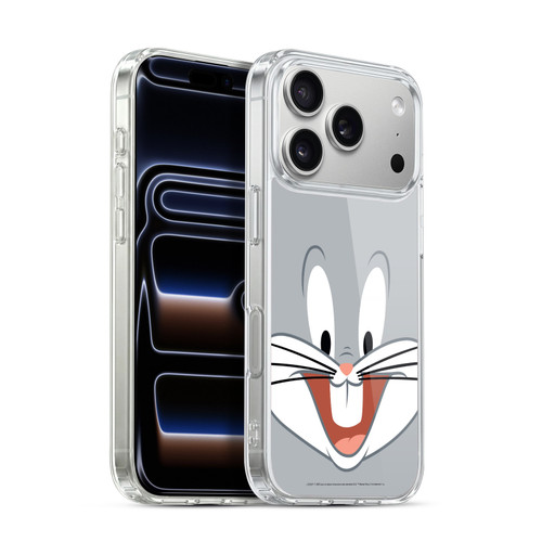 Looney Tunes Full Face Bugs Bunny Soft Gel Case for Apple iPhone 17 Pro