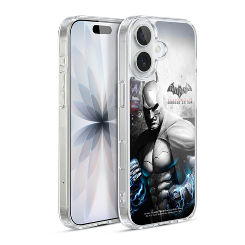 Batman Arkham City Key Art Armored Edition Soft Gel Case for Apple iPhone 17
