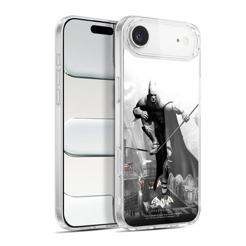 Batman Arkham City Key Art Comic Book Cover Soft Gel Case for Apple iPhone 17 Air