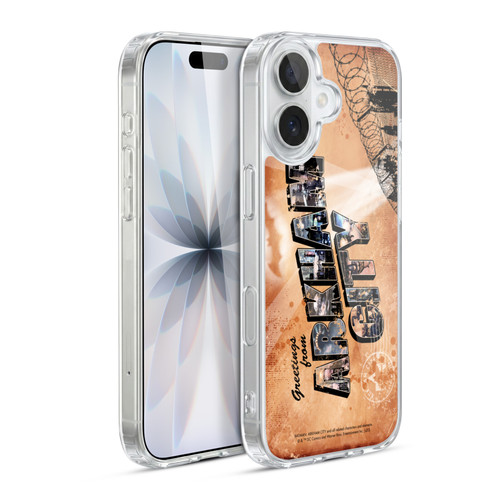 Batman Arkham City Graphics Postcard Soft Gel Case for Apple iPhone 17
